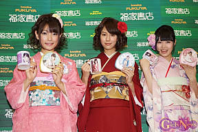 アイドリング!!! 左から外岡えりか・遠藤舞・伊藤祐奈