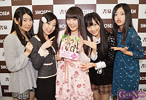 Dorothy Little Happy　左からRUUNA・KANA・MARI・MIMORI・KOUMI