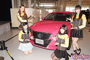 日テレジェニック2012 左から柴小聖・栗田恵美・今野杏南・船岡咲