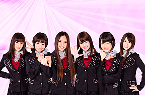 PPP!PiXiON 左から小田原しほ・鈴木えりか・三上すみれ・亀田理沙・玉田あかり・横山あみ