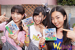 Whoop!e whoop!e(ウーピーウーピー) 左から葛山優奈・守永七彩・長門朱華