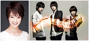 剛力彩芽(左)・WEAVER(右)