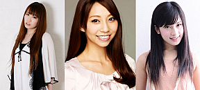 左から千鶴・小泉麻耶・佐倉仁菜