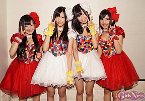 ぱー研！ 左から天木じゅん・黒木ひなこ・伊藤みう・小野寺なほ