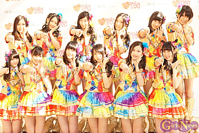 携帯カードゲーム「SKE48 Passion For You」新CM発表会より