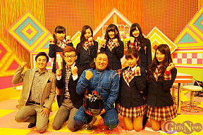 BSスカパー！ 新番組「IDOL REVUE NMB48 のナイショで限界突破！」の初回収録より