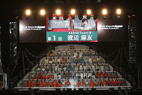 2014年に行われた「AKB48 37thシングル選抜総選挙」の様子 (C)AKS
