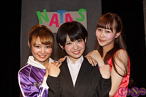 左からバクステ外神田一丁目 浜口藍子・朝倉ゆり・夏川澄華