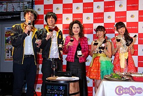 ボジョレー・ヌーヴォー2014解禁カウントダウンイベントより