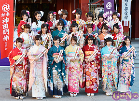 AKB48グループ 2015年新成人メンバー 成人式記念撮影会より