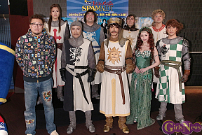 ミュージカル「モンティ・パイソンのSPAMALOT」記者会見より