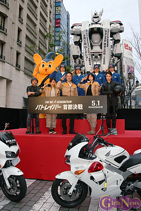 映画「パトレイバー 首都決戦」デッキアップイベント