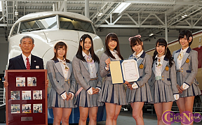 SKE48×JR東海 リニア・鉄道館 特別親善大使就任式より