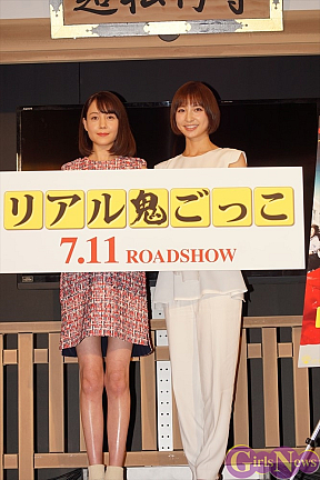 トリンドル玲奈(左)・篠田麻里子(右)