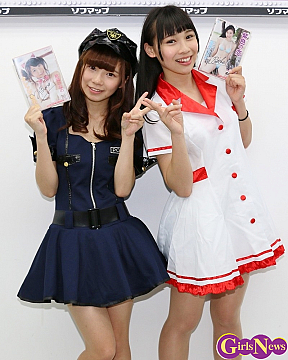 結城ひなの(左)・夏芽ももか