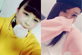 池田菜々(左)・亀田姫月(右)