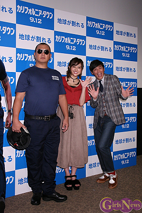 映画「カルフォルニア・ダウン」特別試写会より