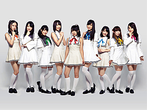 アイドルカレッジ 左から稲葉美咲、川音希、冨田樹梨亜、中島優衣、石塚汐花、南千紗登、海老原優花、齋藤綺咲、河東杏樹