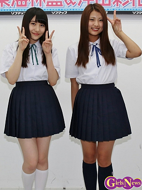 東海林藍(左)・沖田彩花