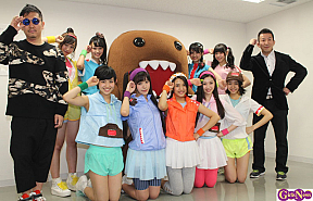 「東京パフォーマンスどーも」記者会見より。