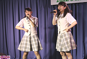 清水花梨、小川杏奈