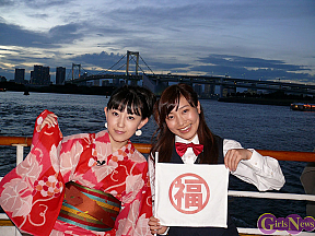 声優都内観光マル福ツアーズで夕涼み!