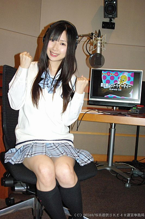 SKE48高柳明音　声優に挑戦！