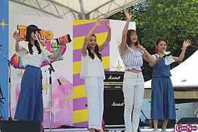 Le Lien。TOKYO IDOL FESTIVAL 2016より。