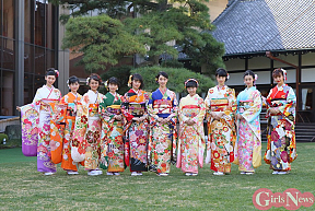 オスカープロモーション晴れ着撮影会