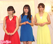 浅川梨奈、渡邉幸愛、志村理佳
