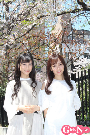 Bitter ＆Sweet   （左から）田﨑あさひ、長谷川萌美。