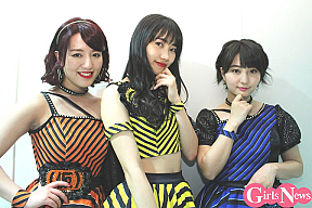 アップアップガールズ（仮）関根梓、佐保明梨、新井愛瞳