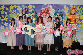『映画スター☆トゥインクルプリキュア 星のうたに想いをこめて』初日舞台あいさつより
