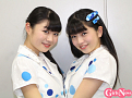 （左から）中川千尋（15歳／静岡県出身）、 佐々木ほのか（13歳／福岡県出身）