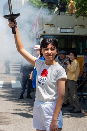 清田みくり。『いだてん』最終回より