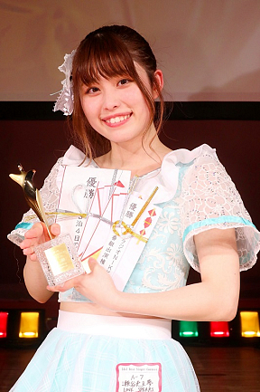 「第4回アイドルベストシンガーコンテスト」優勝 瀬谷吏主夢（LOVE SPEARS）