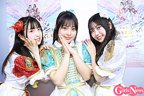 LinQ (左から)森斗咲羽、有村南海、華山あかり
