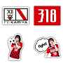 ステッカー 全4種　(C)Football Club KARIYA / STAR inc