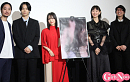 （左から）榎本桜P、太田将熙、伊礼姫奈、辻千恵、緒方貴臣監督
