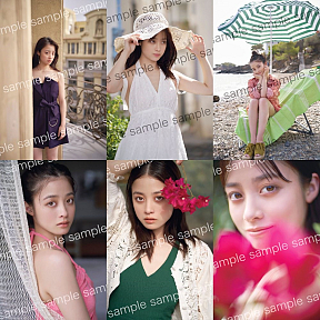 橋本環奈写真集『カレイドスコープ』ランダム封入特典ポストカード