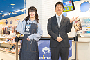 立石凛・加納英敏（「アニメイト」関西ブロック・マネージャー）