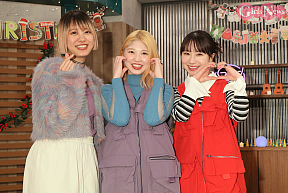 岸本ゆめの・竹内朱莉・石田亜佑美