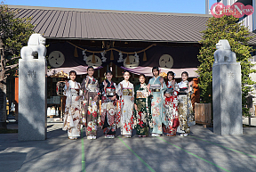 エイベックス晴れ着お披露目会