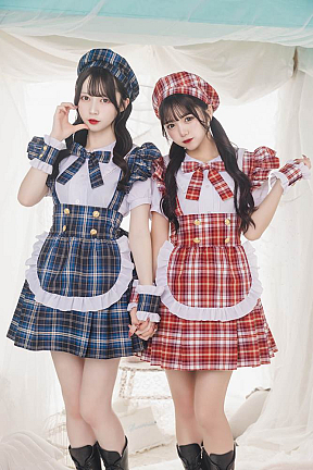 アイドルチェックメイド 【NEW】レッド、【NEW】ネイビー