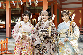 HKT48 山川万里愛、石橋颯、大庭凜咲