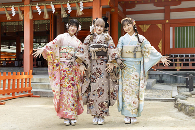 HKT48  山川万里愛、石橋颯、大庭凜咲