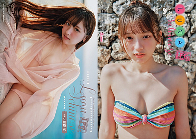 付録＝一ノ瀬瑠菜両面クリアファイル