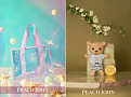 ポップアップショップ「PEACH JOHN SUMMER OASIS」ノベルティ