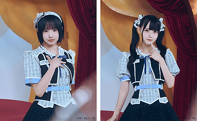 高嶺のなでしこ（左から）涼海すう／松本ももな